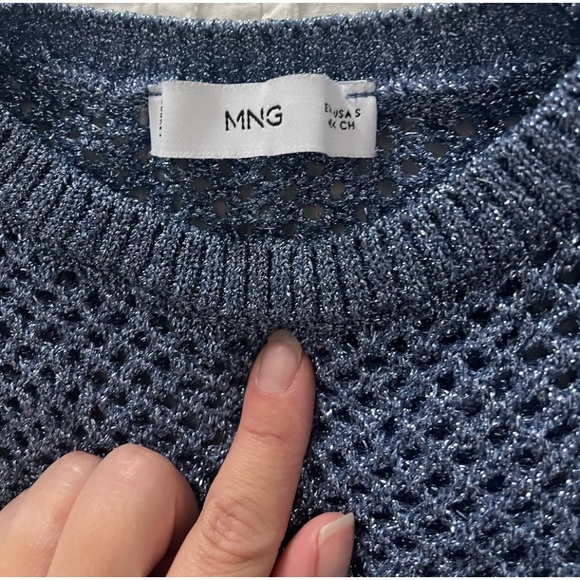 Mango Metallic Shirt/Skirt Set - Picture 4 of 8